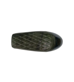 Royal Enfield GT Continental and Interceptor 650 Single Seat Green with Green Cowl