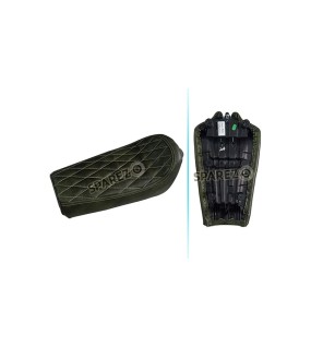 Royal Enfield GT Continental and Interceptor 650 Single Seat Green