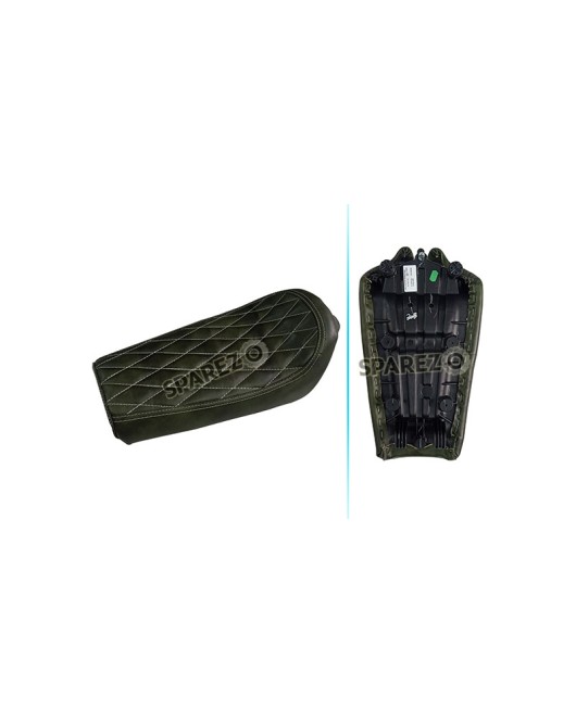 Royal Enfield GT Continental and Interceptor 650 Single Seat Green