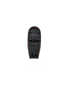 Royal Enfield GT and Interceptor 650 Genuine Leather Dual Dark Brown Seat D9