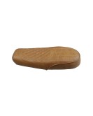 Royal Enfield GT and Interceptor 650 Genuine Leather Camel Color Dual Seat D7