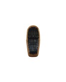 Royal Enfield GT and Interceptor 650 Genuine Leather Camel Color Dual Seat D7