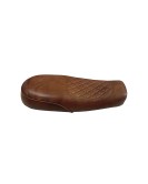 Royal Enfield Interceptor and GT 650 Genuine Leather Brown Dual Seat D3