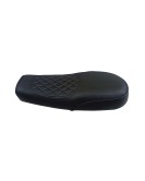 Royal Enfield GT and Interceptor 650 Genuine Leather Black Dual Seat D6
