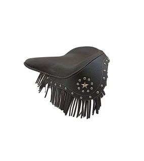 Indian Chief Scout Drifter 800 1500 Gilroy Roadmaster Bobber HDSOLO Seat Leather Black