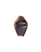 Genuine Leather Royal Enfield Classic 350cc 500cc Low Rider Front Solo Seat Brown