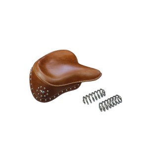 Indian Chief Scout Drifter 800 1500 Gilroy Roadmaster Bobber Solo Seat Tan Brown