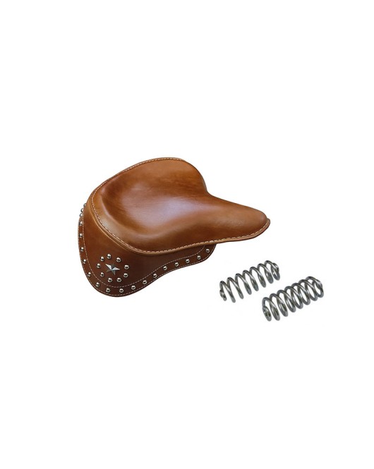 Indian Chief Scout Drifter 800 1500 Gilroy Roadmaster Bobber Solo Seat Tan Brown