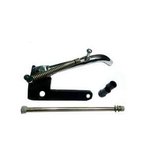 Royal Enfield Chromed Plated Side Stand Electra Samrat Type With Axle