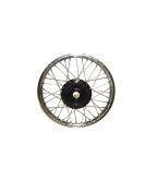 Royal Enfield Complete Front And Rear Half Width Wheel Assembly
