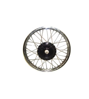 Royal Enfield Complete Front And Rear Half Width Wheel Assembly