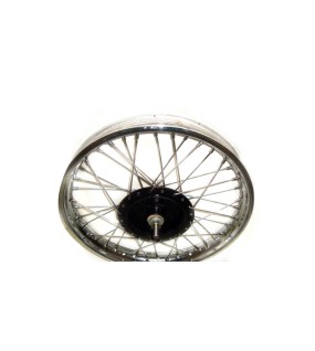 Royal Enfield Complete Front And Rear Half Width Wheel Assembly