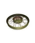 Royal Enfield Green Complete Front Wheel 7" Hub