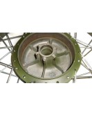 Royal Enfield Green Complete Front Wheel 7" Hub