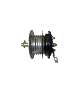 Royal Enfield Complete Rear Wheel Hub / Brake System / Bearings And Axle
