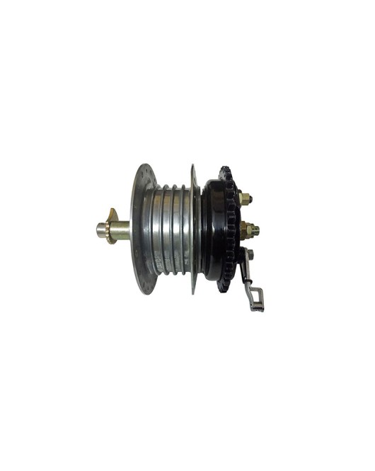 Royal Enfield Complete Rear Wheel Hub / Brake System / Bearings And Axle