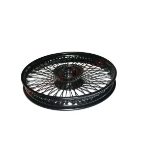 Royal Enfield Front 80 Spokes Disc Brake Steel Black Coated Wheel Rim WM2-19"