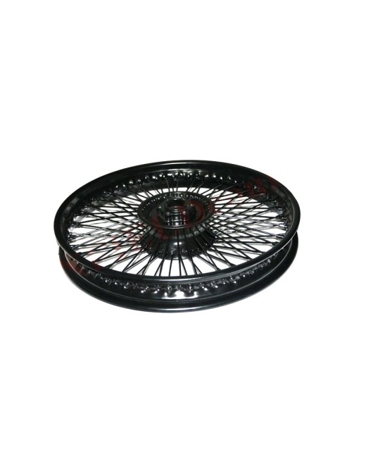Royal Enfield Front 80 Spokes Disc Brake Steel Black Coated Wheel Rim WM2-19"
