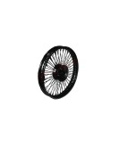 Royal Enfield Front 80 Spokes Disc Brake Steel Black Coated Wheel Rim WM2-19"