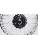 19" Wheel Rim Pair Complete With Spokes Half & Width Hub BSA Norton Enfield