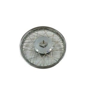 Royal Enfield Complete Front Wheel Rim 19" &amp; 40 Holes With Drum Plate