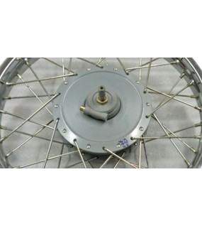 Royal Enfield Complete Front Wheel Rim 19" &amp; 40 Holes With Drum Plate