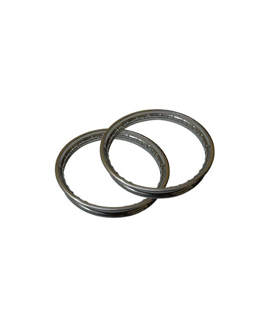 Pair Royal Enfield BSA Stainless Steel Wheel Rim 19"