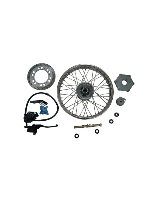 Royal Enfield Complete Front Wheel Disc Brake Model With Disc Brake Kit Assembly
