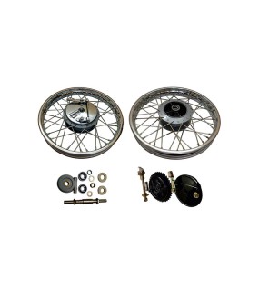Royal Enfield Complete Front &amp; Rear Wheel