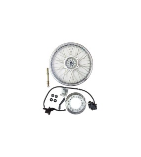 Royal Enfield Complete Front Disc Brake Wheel Rim With Disc Brake Kit Assembly