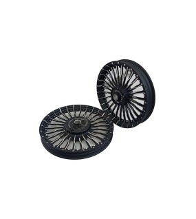 Royal Enfield Classic 500cc Parado Front and Rear 26 Spoke Black Alloy Wheel Rims