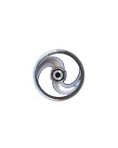 Royal Enfield Classic 500cc Front and Rear 2 Spoke Silver Alloy Wheel Rims