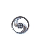 Royal Enfield Classic 500cc Front and Rear 2 Spoke Silver Alloy Wheel Rims