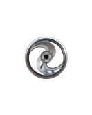 Royal Enfield Classic 500cc Front and Rear 2 Spoke Silver Alloy Wheel Rims