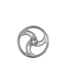 Royal Enfield Bullet 500cc Parado Front and Rear 3 Spoke Silver Alloy Wheel Rims