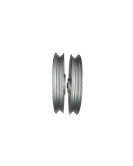 Royal Enfield Bullet 500cc Parado Front and Rear 3 Spoke Silver Alloy Wheel Rims