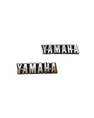Yamaha RX100 Tank & Side Cover 3D Chrome Emblem Monogram