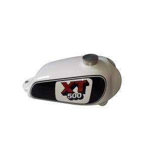 Yamaha XT500 White Painted Fuel Petrol Gas Tank 1980'S Model  