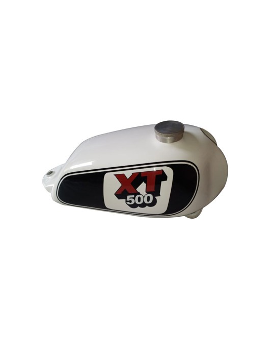 Yamaha XT500 White Painted Fuel Petrol Gas Tank 1980'S Model  