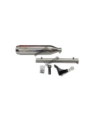 Red Rooster Performance Exhaust Silencer Chrome For Royal Enfield Meteor 350