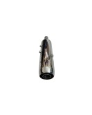 Royal Enfield Reborn 350 Red Rooster Performance Exhaust Silencer Chrome