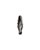 Royal Enfield Reborn 350 Red Rooster Performance Exhaust Silencer Chrome
