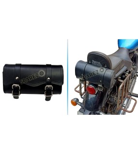 Royal Enfield Meteor 350cc Black Color Genuine Leather Tools and Accessories Bag