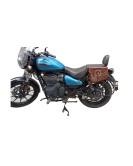 Royal Enfield Meteor 350cc Genuine Leather Brown Pannier Bags