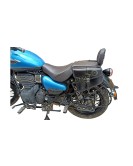 Royal Enfield Meteor 350cc Genuine Leather Pannier Bags Pair Black