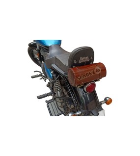 Royal Enfield Meteor 350 Leather Brown Tool Accessories Roll Bag