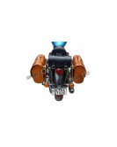 Royal Enfield Meteor 350cc Leather Brown Tan Bags With Mounting Fitting
