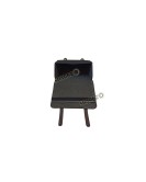 Royal Enfield Meteor 350cc Leather Black Saddle Bag Pair With Mounting