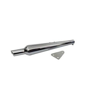 Royal Enfield Meteor 350 cc Chromed Exhaust Silencer