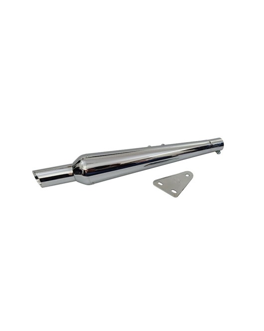Royal Enfield Meteor 350 cc Chromed Exhaust Silencer